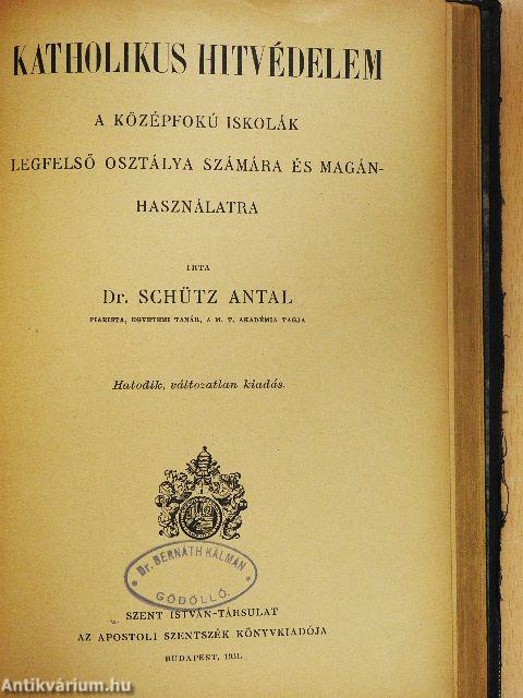 Ószövetségi bibliai történetek/Katholikus hittan/Katholikus erkölcstan/Katholikus egyháztörténelem/Katholikus hitvédelem