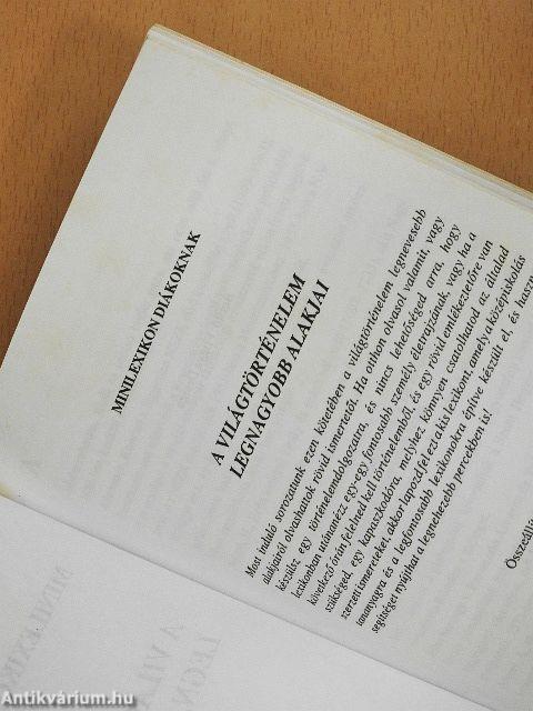 A világtörténelem nagy alakjai