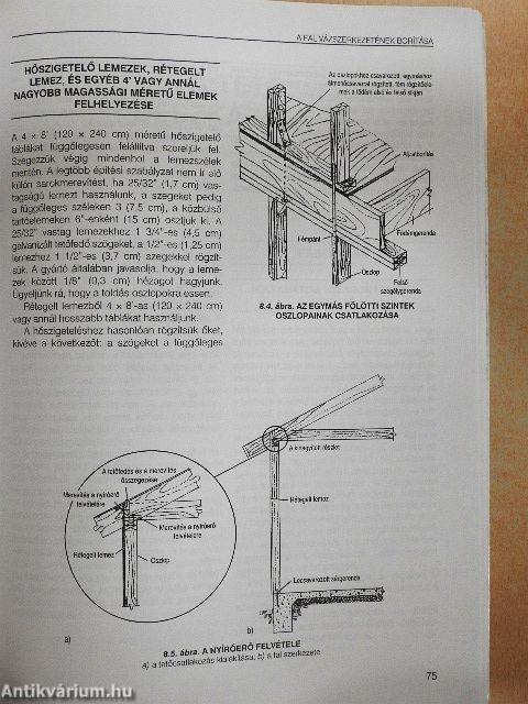 Amerikai családi ház építése faszerkezettel