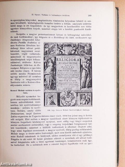 A magyar irodalom története 1900-ig