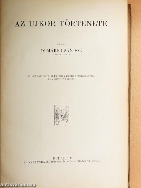 Az újkor története/A legújabb kor története