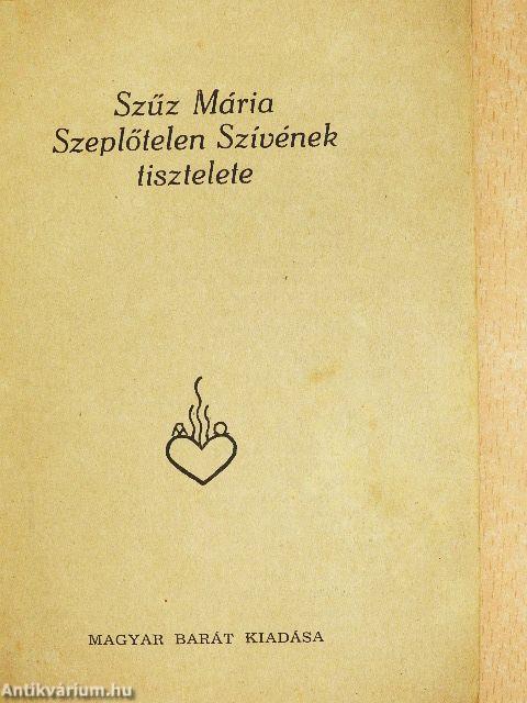 A Szeplőtlen Sziv Asszonya