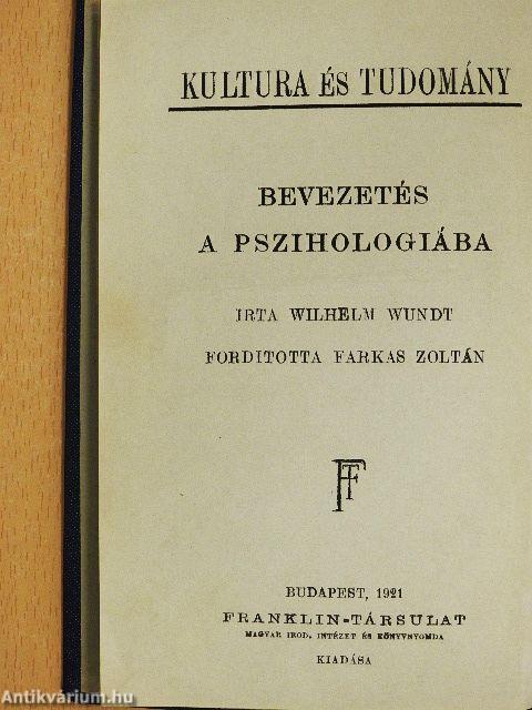 Bevezetés a pszihologiába