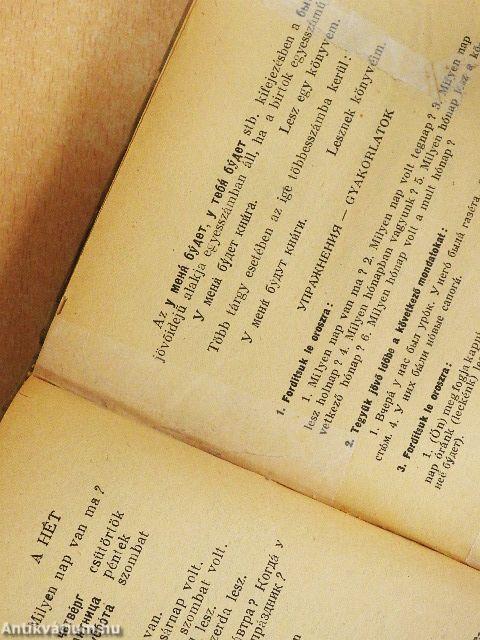 Az orosz nyelv kézikönyve I.