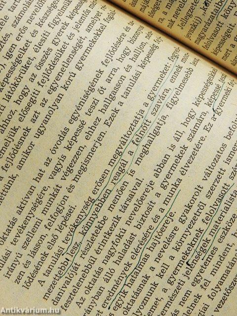 Óvodapedagógiai szemelvények