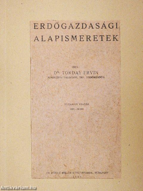 Erdőgazdasági alapismeretek