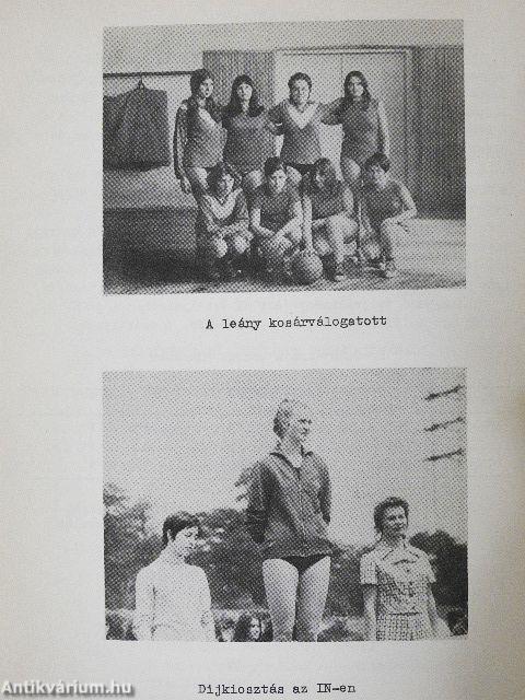 Steinmetz Miklós Gimnázium Évkönyve 1970-71