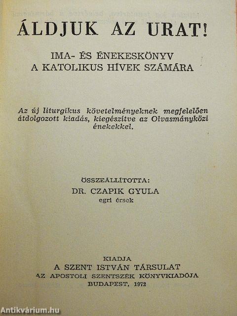 Áldjuk az Urat!