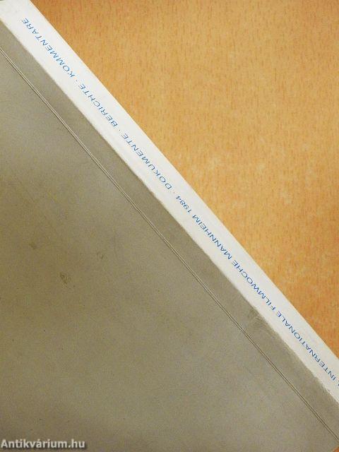 XXXIII. Internationale Filmwoche Mannheim 1984