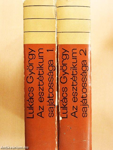 Az esztétikum sajátossága 1-2.