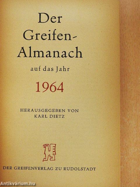 Der Greifen-Almanach auf das Jahr 1964