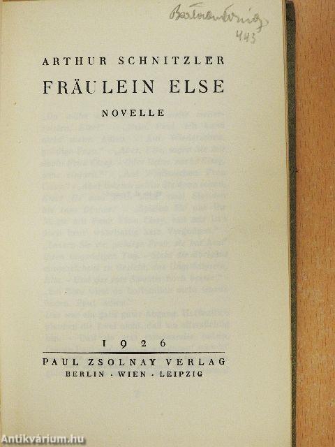 Fräulein Else