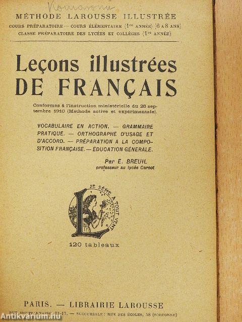Lecons illustrées de francais