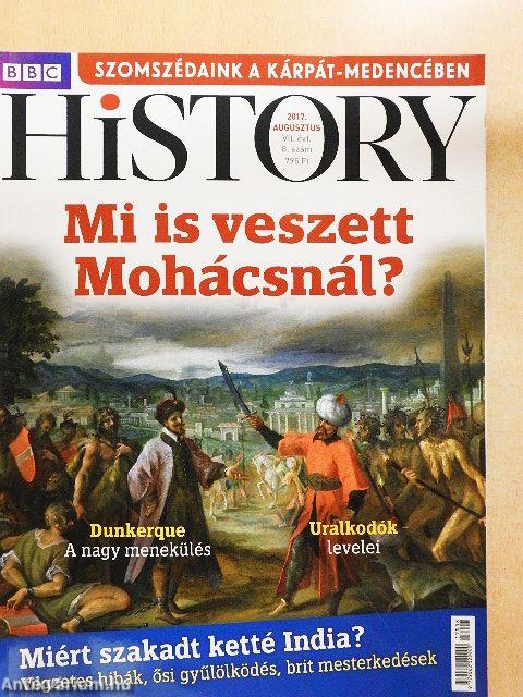 BBC History 2017. augusztus