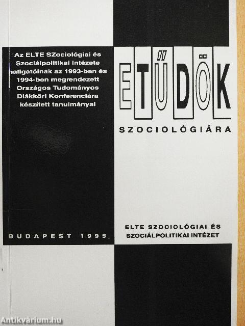 Etűdök szociológiára