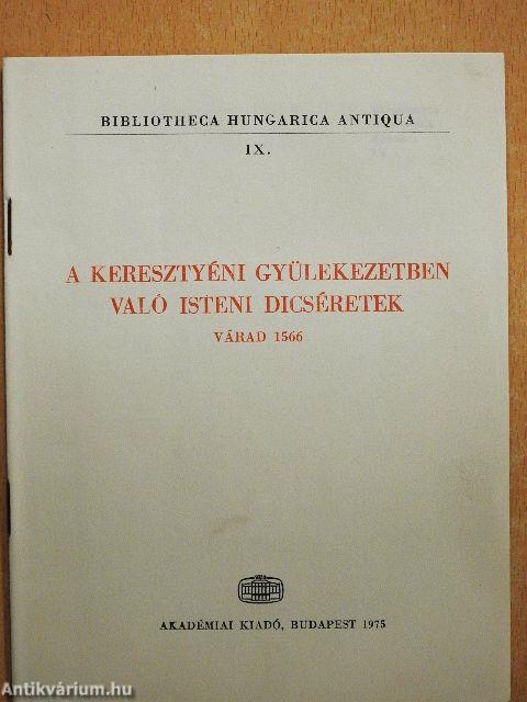 A keresztyéni gyülekezetben való isteni dicséretek - Kísérőfüzet
