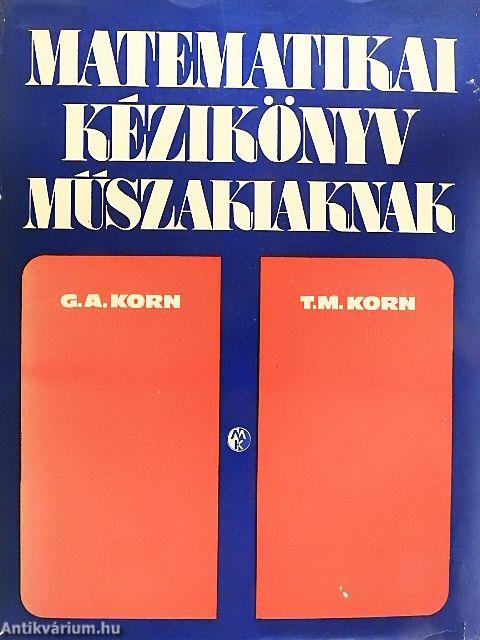 Matematikai kézikönyv műszakiaknak