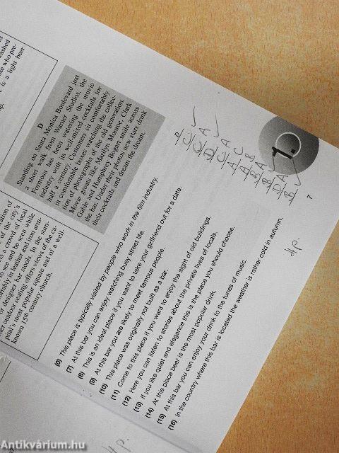 Angol feladatsorok - CD-vel