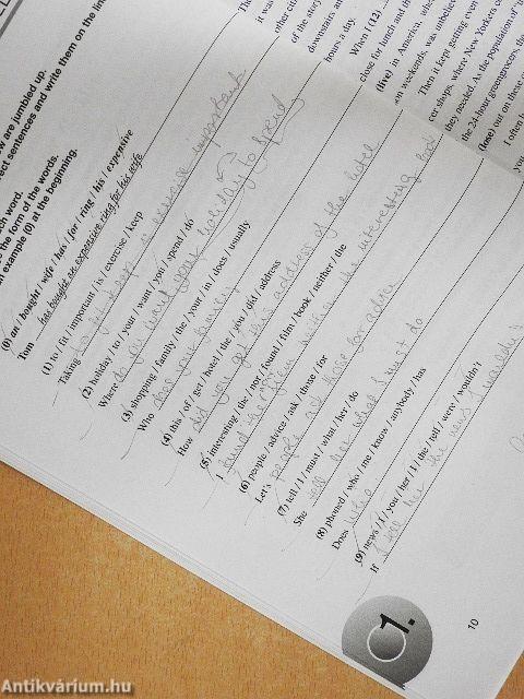 Angol feladatsorok - CD-vel