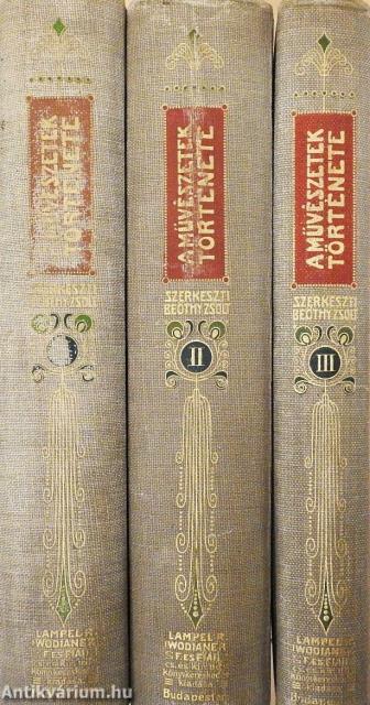 A művészetek története I-III.