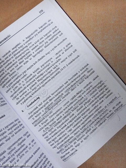 A gyámügyi igazgatás kézikönyve 1994.