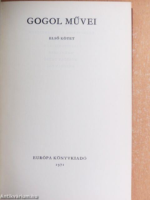 Gogol művei I-II.