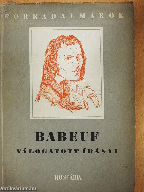 Babeuf válogatott írásai