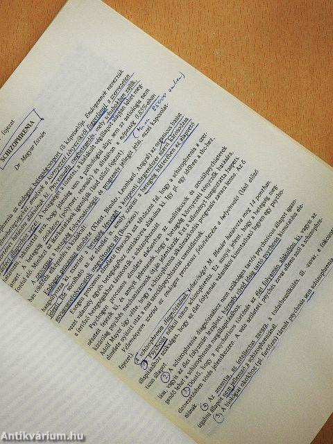 Psychiatriai jegyzet