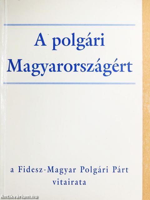 A polgári Magyarországért