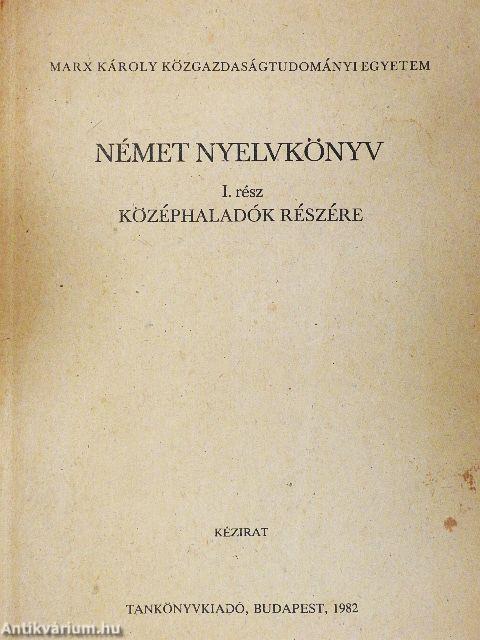 Német nyelvkönyv I.