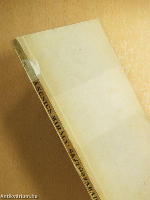 Sajtószabadságról nézetei egy rabnak