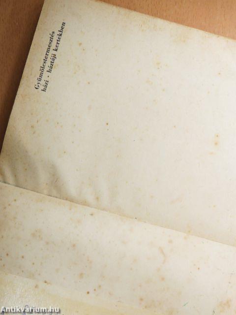 Gyümölcstermesztés házi-háztáji kertekben