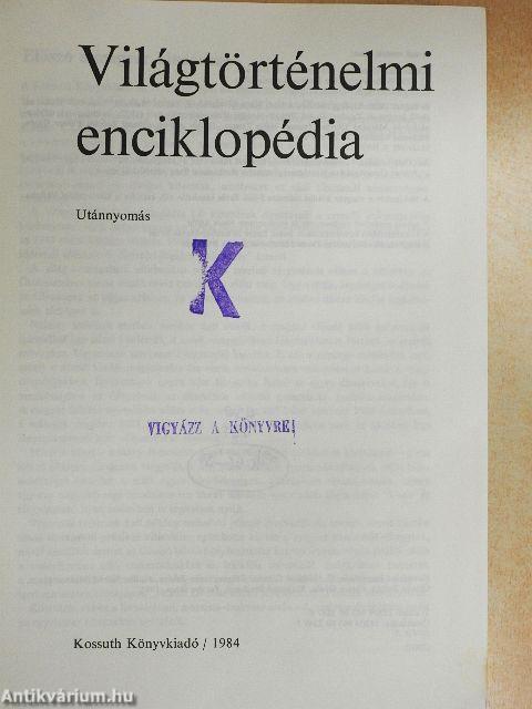 Világtörténelmi enciklopédia 1-2.