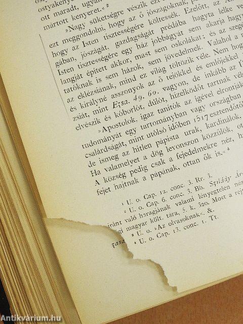 A régi magyar irodalom története