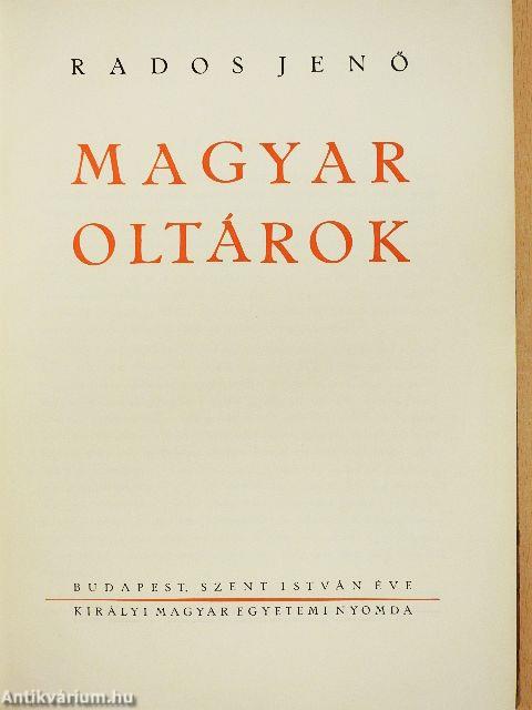 Magyar oltárok