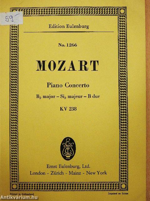 Concerto Bb major for Pianoforte and Orchestra