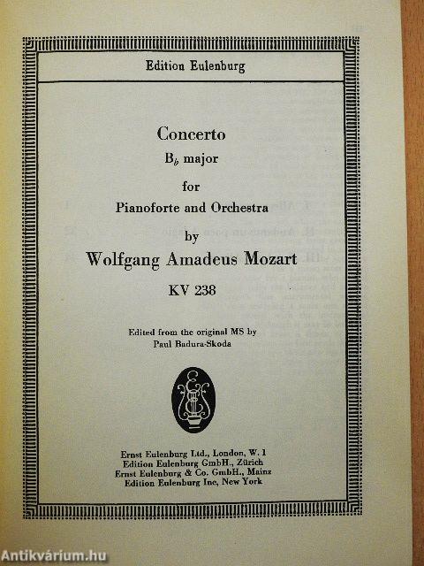 Concerto Bb major for Pianoforte and Orchestra