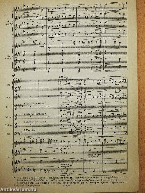 Vorspiele zum 1. und 3. Akt der Oper Lohengrin