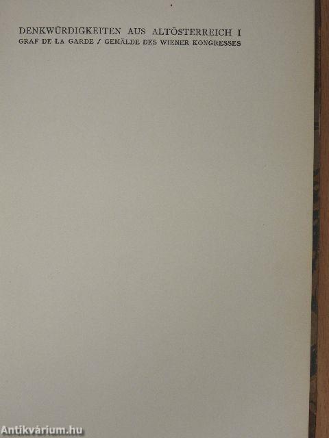 Gemälde des Wiener Kongresses I-II.