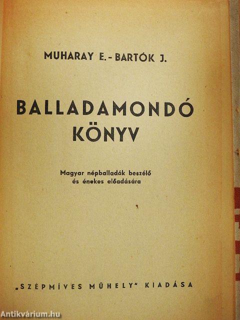 Magyar balladamondó könyv