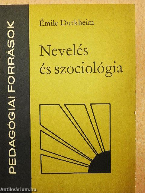 Nevelés és szociológia