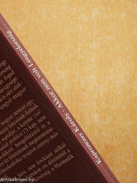 Akkor nem volt Lengyelország...