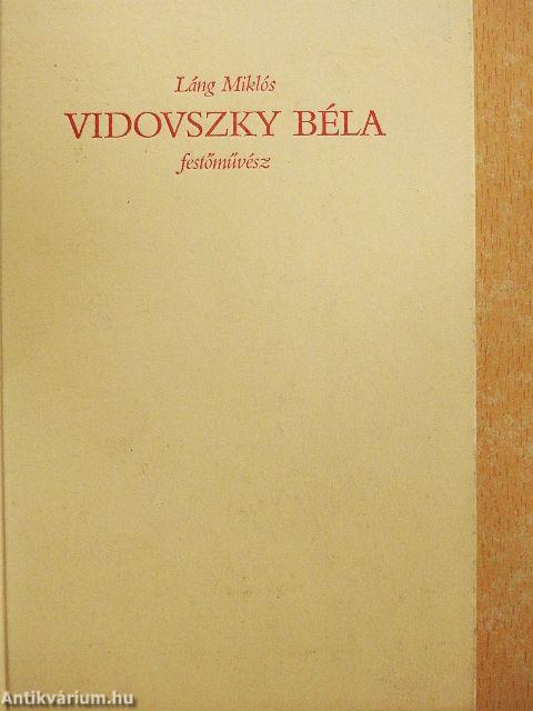 Vidovszky Béla