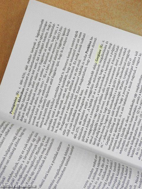 A filozófiai gondolkodás Thalésztől Gadamerig