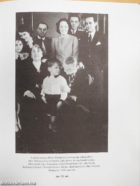 Éltem egyszer én, Márai Sándor