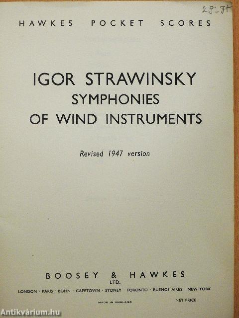 Symphonies of Wind Instruments