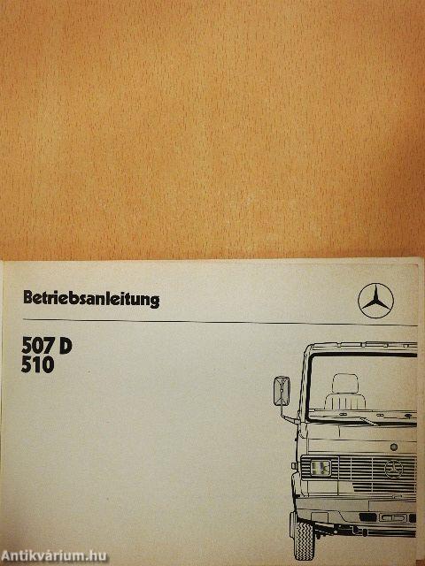 Betriebsanleitung Mercedes-Benz 507D/510