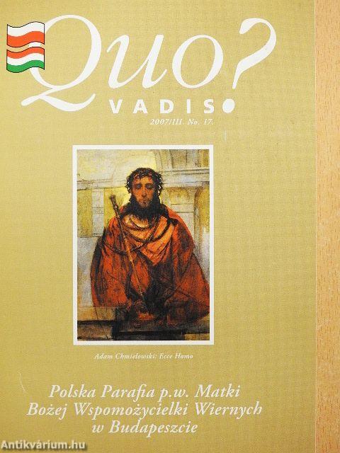 Quo Vadis? 2007/III. No. 17.