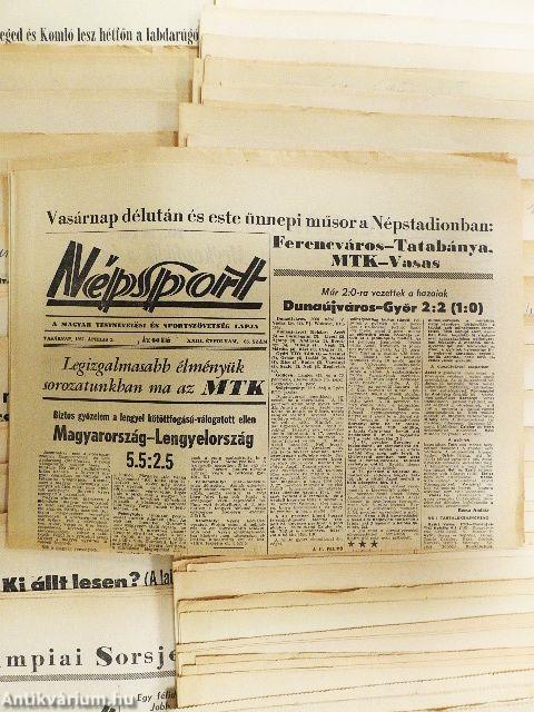 Népsport 1967. (nem teljes évfolyam)