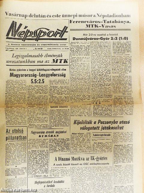 Népsport 1967. (nem teljes évfolyam)